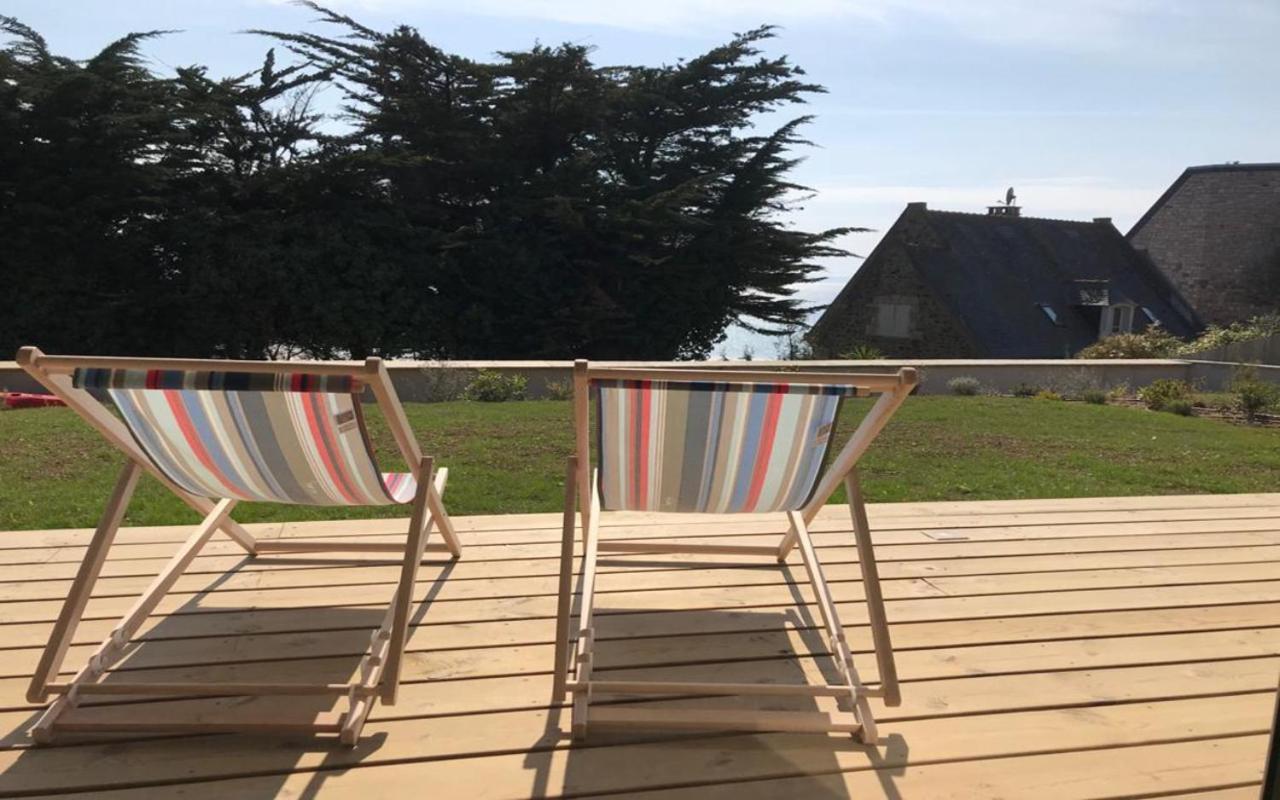 Les Terrasses De Piegu - Vue Mer Et Plage A 200 M Пленеф-Валь-Андре Екстер'єр фото